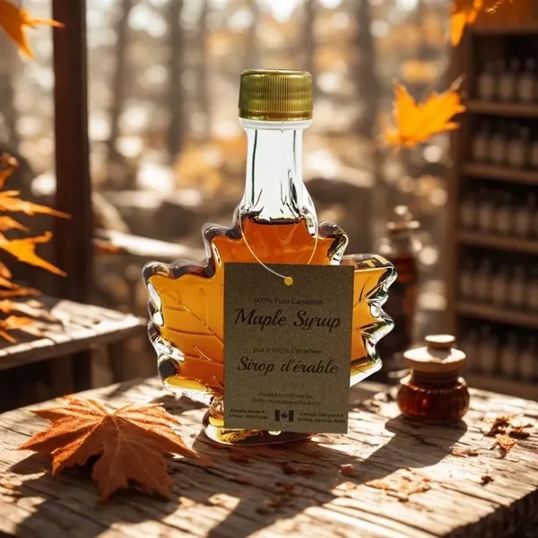 Pure Ontario Grade A maple syrup in a maple leaf bottle,... from ASI 98766 Yanlee Trading Co Ltd