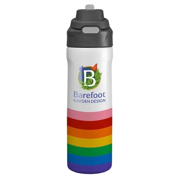 Pop Up 24 Oz. Recycled Rainbow Bottle... from ASI 30208 A P Specialties / AP Specialties