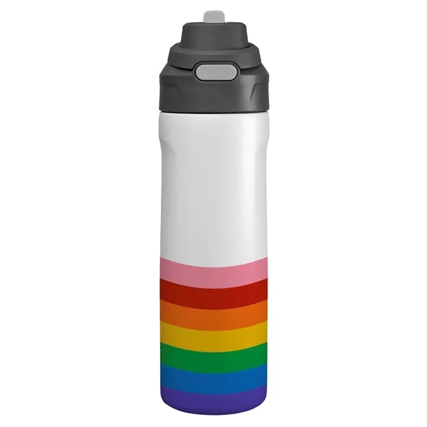 Pop Up 24 Oz. Recycled Rainbow Bottle... from ASI 30208 A P Specialties / AP Specialties