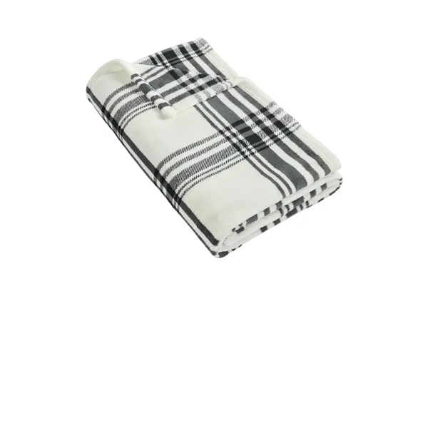 Port Authority ®Ultra Plush Blanket... from ASI 61125 Hit Promotional Products