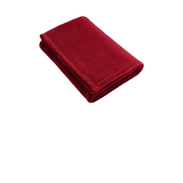 Port Authority ®Ultra Plush Blanket... from ASI 61125 Hit Promotional Products