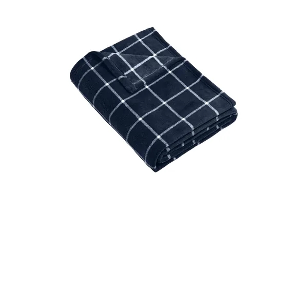 Port Authority ®Ultra Plush Blanket... from ASI 61125 Hit Promotional Products