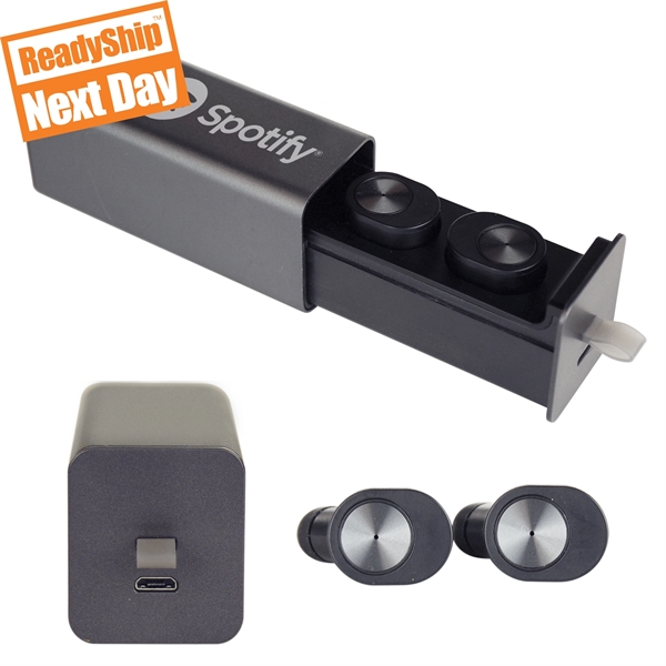 Wireless Bluetooth earbuds... from ASI 62124 iClick, Inc. / iClick®