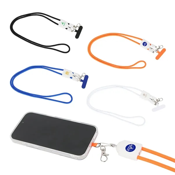 Item #EAC-FL26 Flash 4-in-1 60W Charging Cable Phone Lanyard