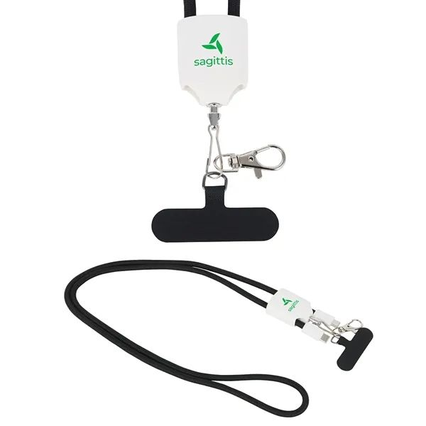 Item #EAC-FL26 Flash 4-in-1 60W Charging Cable Phone Lanyard
