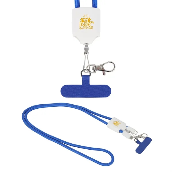 Item #EAC-FL26 Flash 4-in-1 60W Charging Cable Phone Lanyard