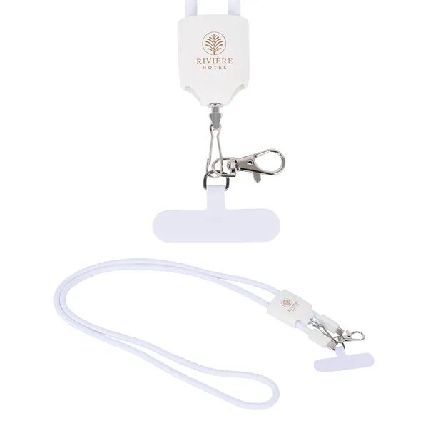 Item #EAC-FL26 Flash 4-in-1 60W Charging Cable Phone Lanyard