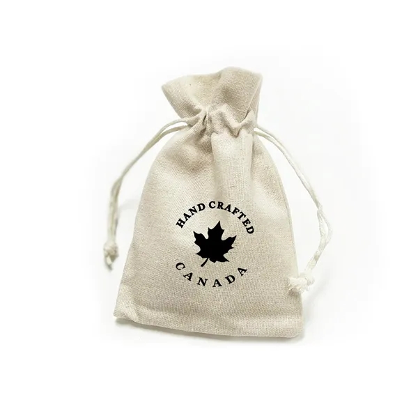 Secure and eco-friendly 4x6" cotton drawstring bag for all your small... from ASI 98766 Yanlee Trading Co Ltd