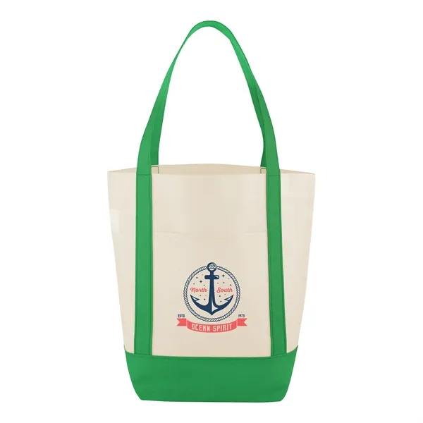 Mini Helm Non-Woven Shopper Tote Bag... from ASI 61125 Hit Promotional Products