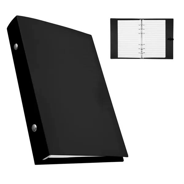 Frosted Recycled Refillable Notebook... from ASI 61125 Hit Promotional Products