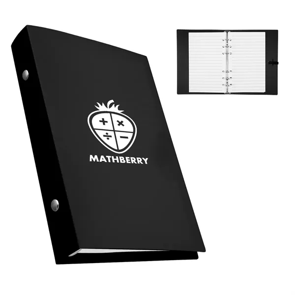 Frosted Recycled Refillable Notebook... from ASI 61125 Hit Promotional Products