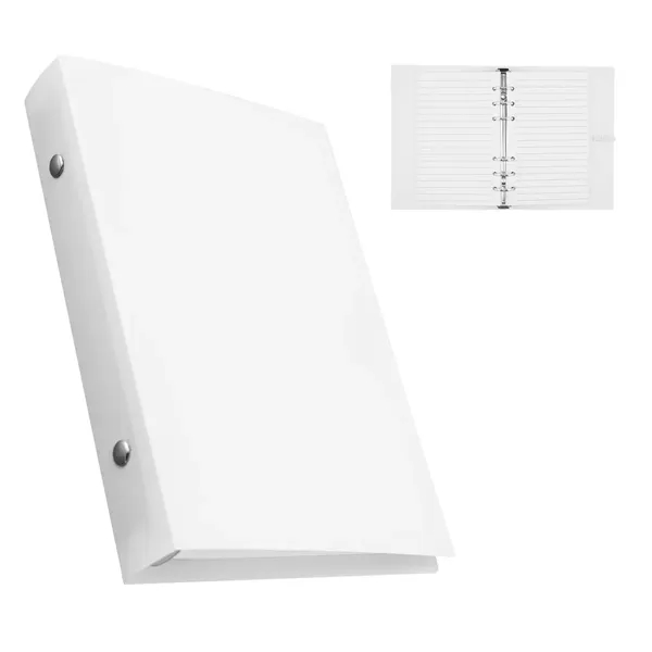 Frosted Recycled Refillable Notebook... from ASI 61125 Hit Promotional Products