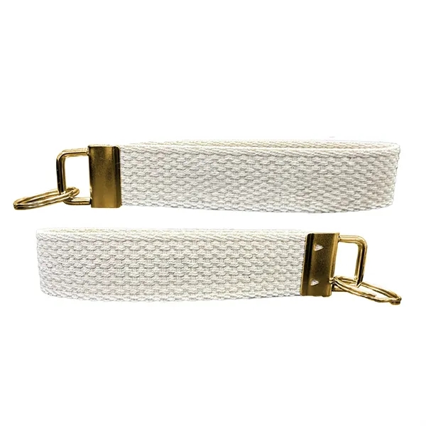 Durable 5" cotton canvas key strap with vibrant design and stylish... from ASI 92980 WOV-IN® / WOV-IN®