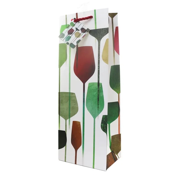Everyday Wine Gift Bag Collection. Blank.... from ASI 55450 Franmara Inc