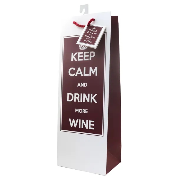 Everyday Wine Gift Bag Collection. Blank.... from ASI 55450 Franmara Inc