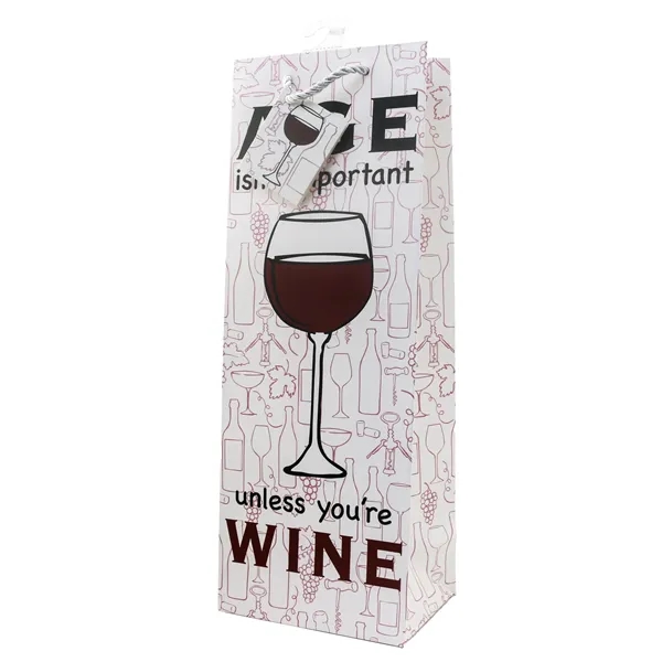 Everyday Wine Gift Bag Collection. Blank.... from ASI 55450 Franmara Inc