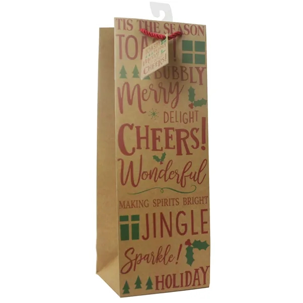 The Holiday Wine Gift Bag Collection. Blank.... from ASI 55450 Franmara Inc