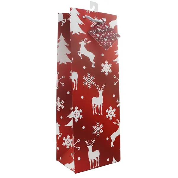 The Holiday Wine Gift Bag Collection. Blank.... from ASI 55450 Franmara Inc