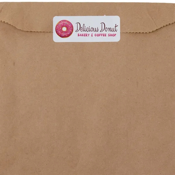 Full-Color adhesive labels can be customized and used to seal products.... from ASI 37940 Bag Makers Inc