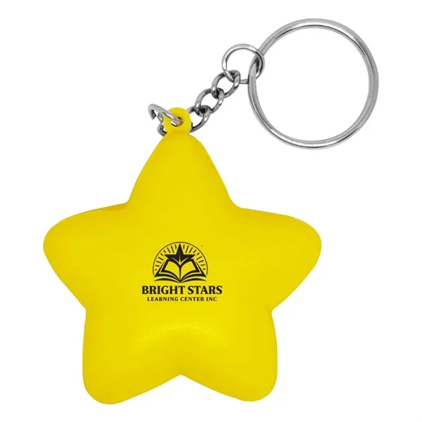 Item #JK-3902 Star Stress Reliever Keychain