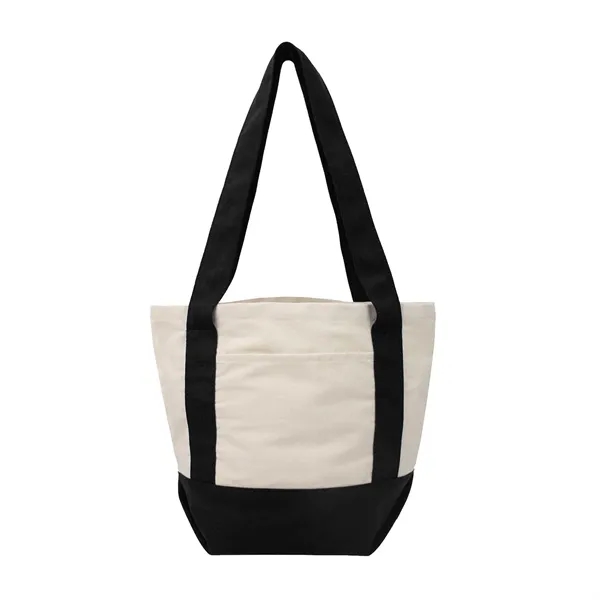 Item #CM700BT 10 oz. Cotton Canvas Tote with Front Pocket
