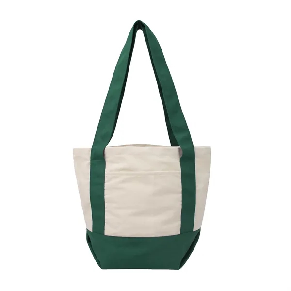 Item #CM700BT 10 oz. Cotton Canvas Tote with Front Pocket