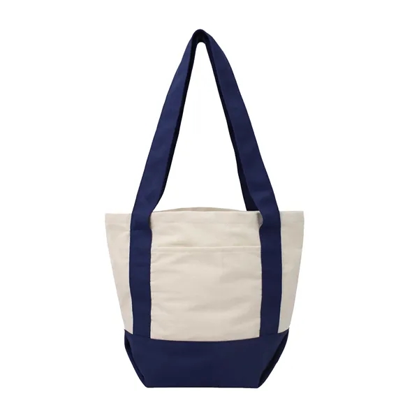 Item #CM700BT 10 oz. Cotton Canvas Tote with Front Pocket