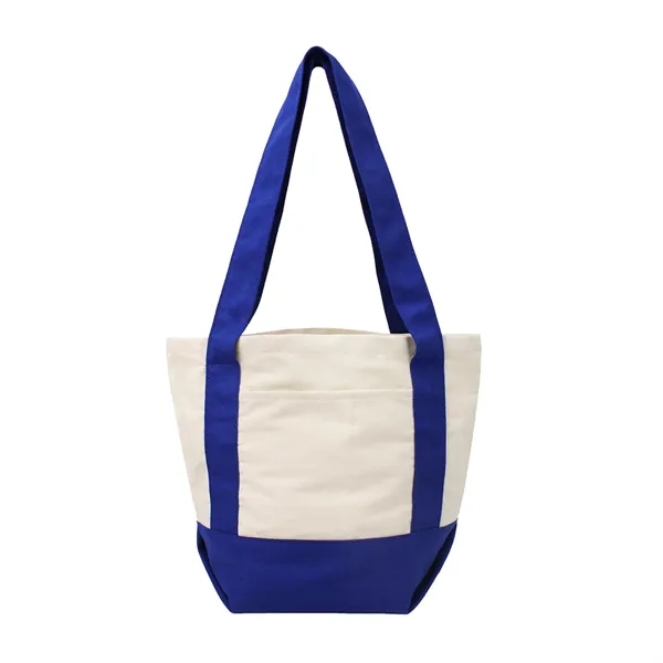 Item #CM700BT 10 oz. Cotton Canvas Tote with Front Pocket