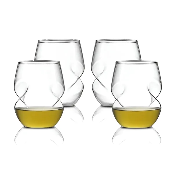 Stemless Wine Glasses, 20 oz. Set of 4... from ASI 55450 Franmara Inc