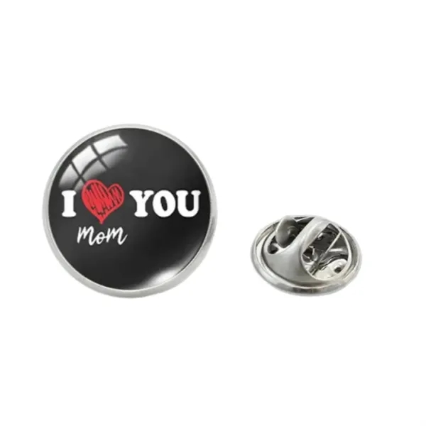 1.18-inch round epoxy lapel pin badge plus full color epoxy dome... from ASI 37218 Athena Promo (tm)
