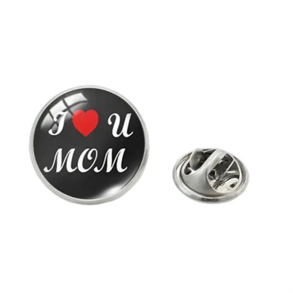 1.18-inch round epoxy lapel pin badge plus full color epoxy dome... from ASI 37218 Athena Promo (tm)