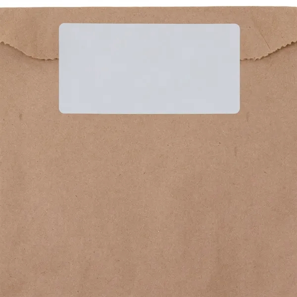 Full-Color adhesive labels can be customized and used to seal products.... from ASI 37940 Bag Makers Inc