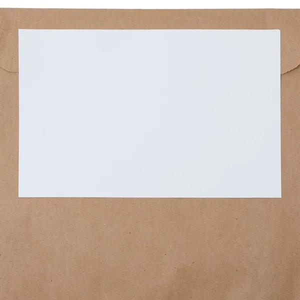 Full-Color adhesive labels can be customized and used to seal products.... from ASI 37940 Bag Makers Inc