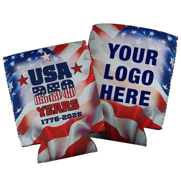 Neoprene can cooler available with red, blue or black ink.... from ASI 57956 Graphco line