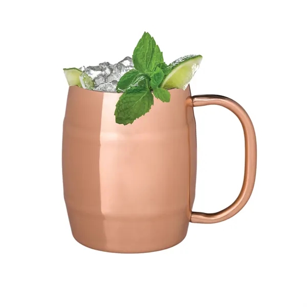 Copper plated moscow mule mug of 14 oz. capacity with 1... from ASI 37218 Athena Promo (tm)
