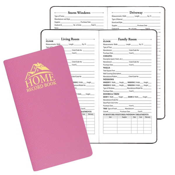 Saddle-stitched, Home Record Book with a twilight cover.... from ASI 76575 Payne Publishers Inc