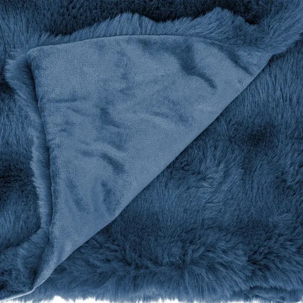 Faux Fur rPET Bubble Blanket... from ASI 61125 Hit Promotional Products