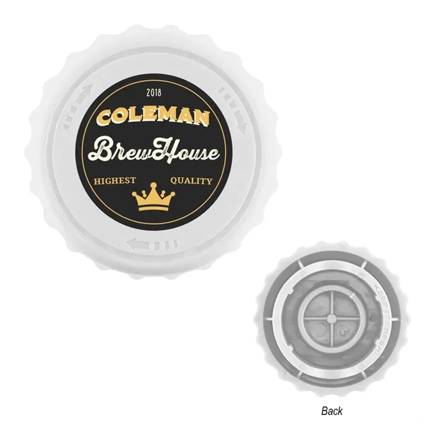 Recycled Twist Bottle Opener & Topper... from ASI 61125 Hit Promotional Products
