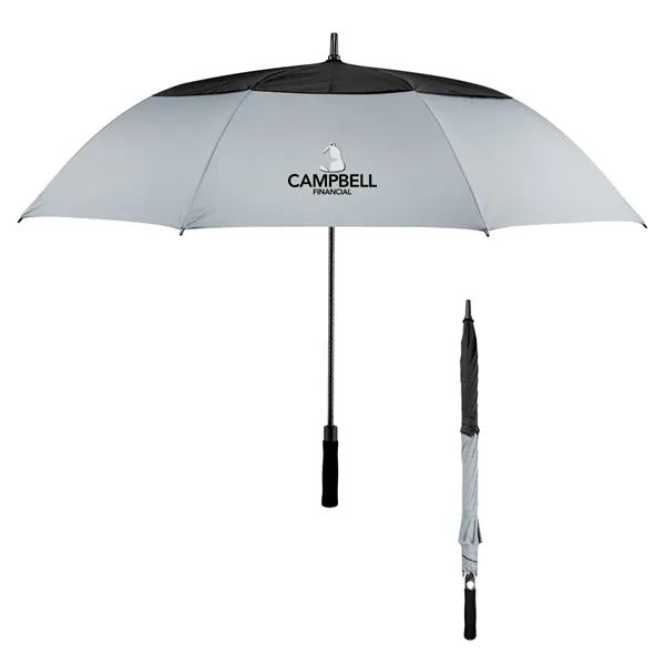 60" Arc Vented Umbrella with 100% rPET canopy... from ASI 61125 Hit Promotional Products