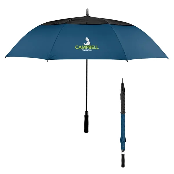 60" Arc Vented Umbrella with 100% rPET canopy... from ASI 61125 Hit Promotional Products