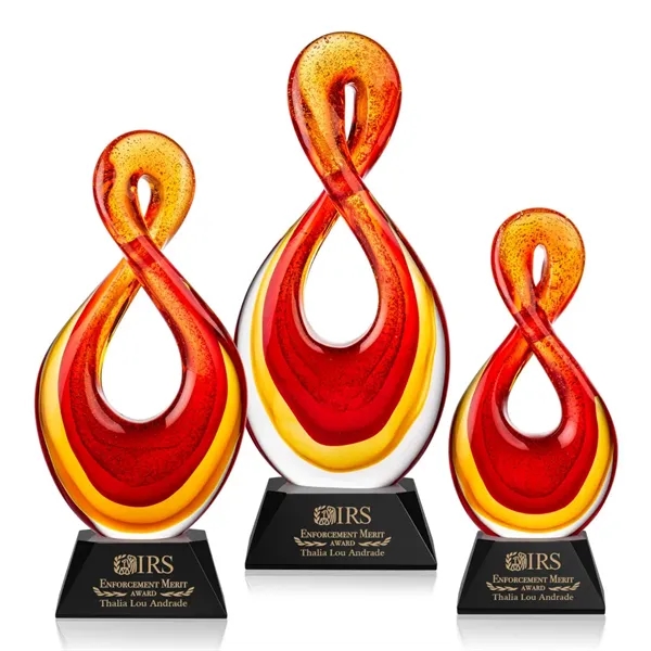 Make a bold and vibrant statement with the Clarion art glass... from ASI 84592 St Regis Group / St Regis