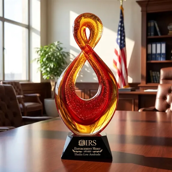 Make a bold and vibrant statement with the Clarion art glass... from ASI 84592 St Regis Group / St Regis