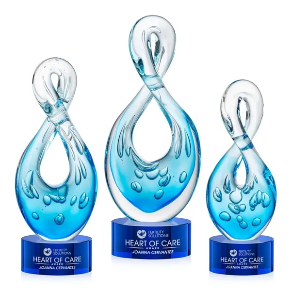 The Utopia Award features a striking, teardrop-inspired loop that twists upward... from ASI 84592 St Regis Group / St Regis