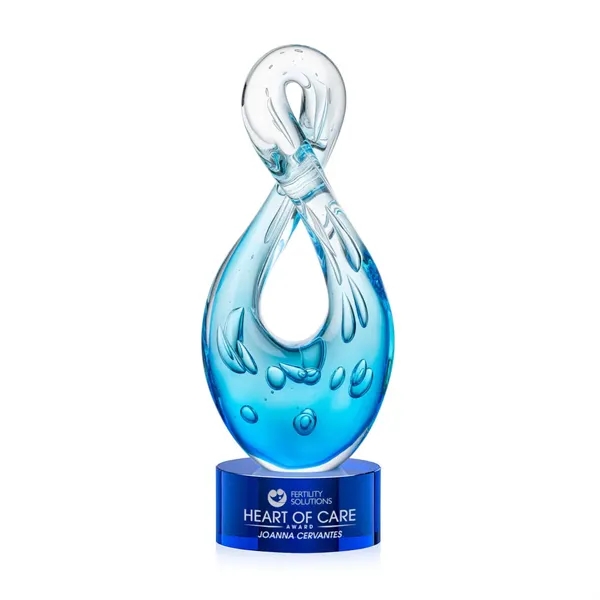 The Utopia Award features a striking, teardrop-inspired loop that twists upward... from ASI 84592 St Regis Group / St Regis