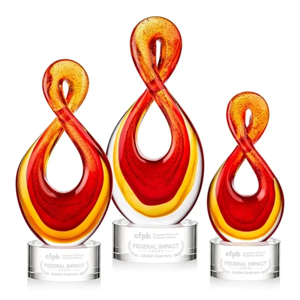 Make a bold and vibrant statement with the Clarion art glass... from ASI 84592 St Regis Group / St Regis