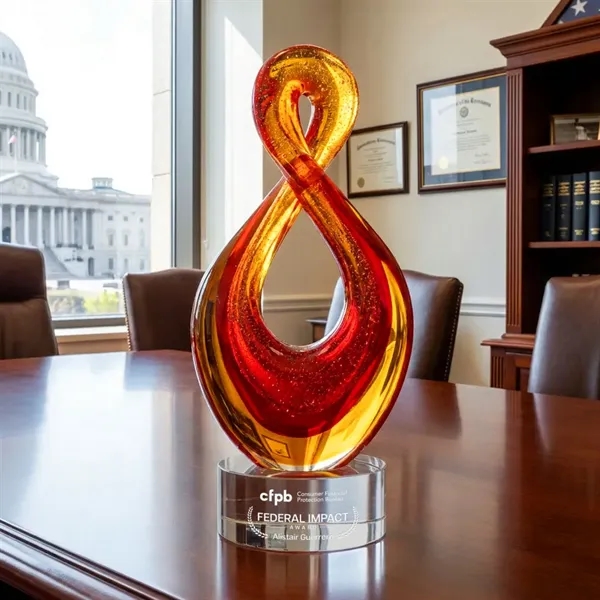 Make a bold and vibrant statement with the Clarion art glass... from ASI 84592 St Regis Group / St Regis