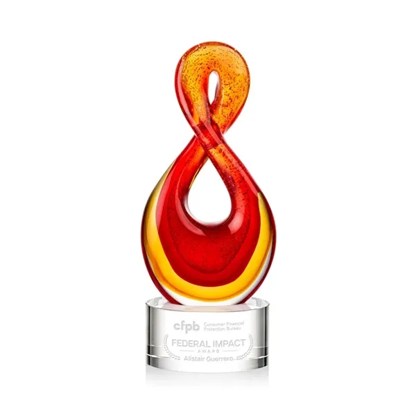 Make a bold and vibrant statement with the Clarion art glass... from ASI 84592 St Regis Group / St Regis