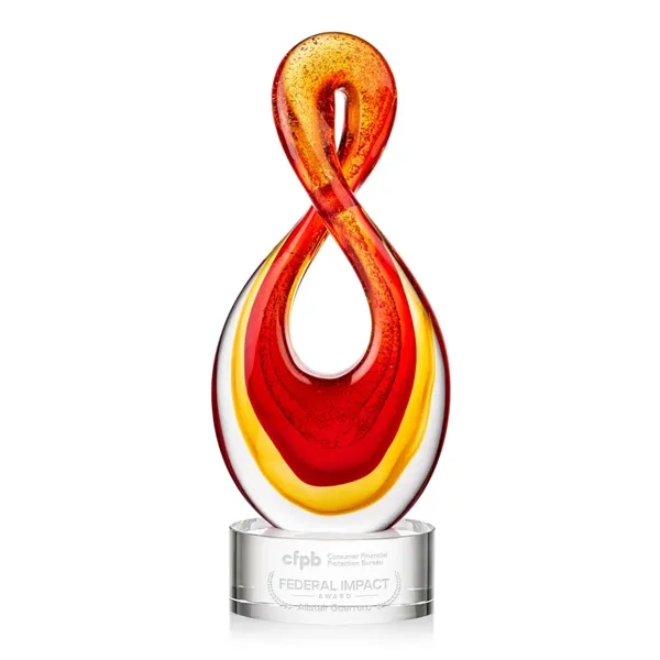 Make a bold and vibrant statement with the Clarion art glass... from ASI 84592 St Regis Group / St Regis