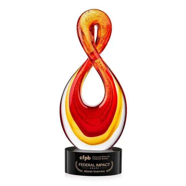 Make a bold and vibrant statement with the Clarion art glass... from ASI 84592 St Regis Group / St Regis