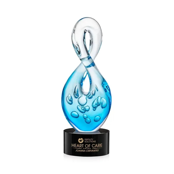 The Utopia Award features a striking, teardrop-inspired loop that twists upward... from ASI 84592 St Regis Group / St Regis